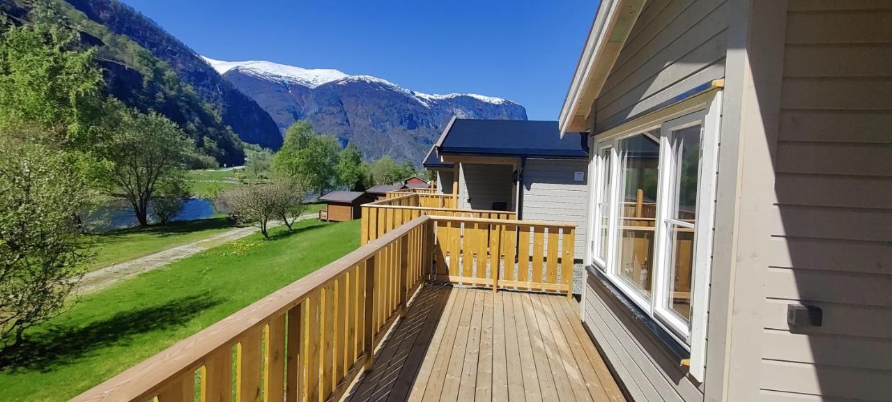 Lunde Camping Aurland Exterior photo